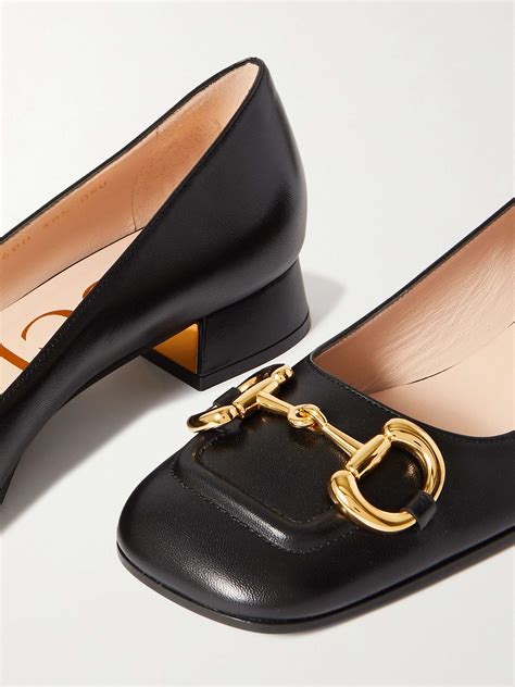 gucci low heel pumps